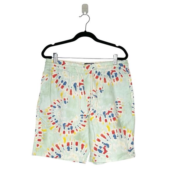 NWT Scotch & Soda FAVE Swim Trunk Men's Organic Cotton Blue Size Small - Picture 2 of 6